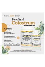 California Gold Nutrition Colostrum 240 Veggie Capsul.Abd Menşei.47.