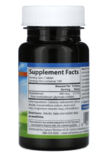Carlson, Moly-B,  Chelated Molybdenum 100 Vegetarian Tablets (500 mcg per Tablet).