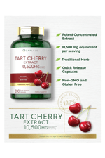 Carlyle Tart Cherry  10,500mg   200 Release Capsules.Made ın Usa.46.