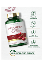 Carlyle Tart Cherry  10,500mg   200 Release Capsules.Made ın Usa.46.