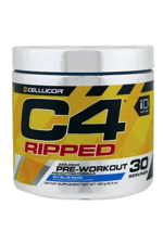 Cellucor C4 Ripped Pre Workout & Thermogenic Explosive Energy and Cutting Formul 30 Servis.EU Değil..Usa İçeriktir.45.