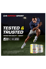 Cellucor C4 Ripped Sport Pre Workout Weight Loss - 30 Servis.Usa Menşei.49.