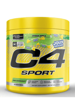 Cellucor C4 Sport Pre Workout Powder - Jolly Rancher Green Apple - NSF Certified for Sport - 200mg Caffeine + Creatine + Beta-Alanine - Electrolytes and Energy - 20 Servings 248gr.Abd Menşei.49.