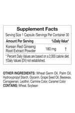Cheong Kwan Jang Korean Red Ginseng Extract Men & Women 30 Capsul.Usa Menşei.54.