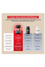 Cheong Kwan Jang Korean Red Ginseng Extract Men & Women 30 Capsul.Usa Menşei.54.