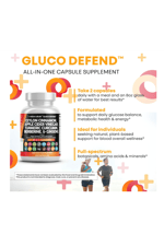 Clean Nutraceuticals Ceylon Cinnamon + Berberine Turmeric Apple Cider Vinegar Ginseng Bitter Melon Gymnema Milk Thistle Fenugreek 60 Capsul.