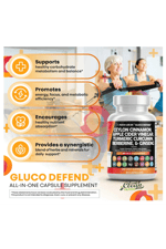 Clean Nutraceuticals Ceylon Cinnamon + Berberine Turmeric Apple Cider Vinegar Ginseng Bitter Melon Gymnema Milk Thistle Fenugreek 60 Capsul.