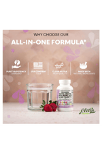 Clean Nutraceuticals Collagen 90 Capsul 1000mg Biotin 10000mcg Keratin Saw Palmetto Hyaluronic Acid - Nails Vitamins  DHT Blocker with Vitamin E Folic Acid Pumpkin Seed MSM.