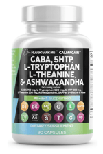 Clean Nutraceuticals GABA 5 HTP  L Tryptophan  L Theanine  SAM-e L-Glycine - Mood Support 90 Capsul.