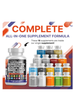 Clean Nutraceuticals Glucosamine Chondroitin MSM 1500mg  120 Capsul Turmeric Curcumin, Collagen, Hyaluronic Acid, Omega 3 – Joint Health for Men  Women  Joint Complex.