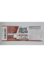 Clean Nutraceuticals Lions Mane 20in1 60 Capsul,Mushroom with Turkey Tail Reishi Cordyceps Chaga Maitake Meshima Poria Cocos Shiitake Oyster Porcini Enoki.57.