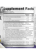 Clean Nutraceuticals Magnesium Glycinate Complex 60 Capsul 1000mg with L-Theanine 200mg Apigenin 50mg Citrate Taurate - 5-HTP GABA Passion Flower Lemon Balm L-Glycine Phosphatidylserine.