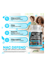 Clean  Nutraceuticals N.A.C N-Acetyl Cysteine 60 Capsul Vitamin D3 K2 Zinc Quercetin Sarracenia Purpurea Immune Support  Elderberry Holy Basil Bee Propolis Bromelain L-Lysine.