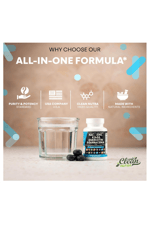 Clean  Nutraceuticals N.A.C N-Acetyl Cysteine 60 Capsul Vitamin D3 K2 Zinc Quercetin Sarracenia Purpurea Immune Support  Elderberry Holy Basil Bee Propolis Bromelain L-Lysine.