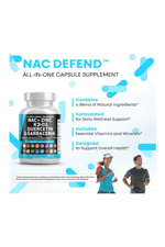 Clean  Nutraceuticals N.A.C N-Acetyl Cysteine 60 Capsul Vitamin D3 K2 Zinc Quercetin Sarracenia Purpurea Immune Support  Elderberry Holy Basil Bee Propolis Bromelain L-Lysine.