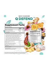 Clean Nutraceuticals Quercetin Zinc 60 Capsul Vitamin C Vitamin D Bromelain Elderberry - Lung Artemisinin, Sea Moss, Echinacea, Allergy Relief.USA.