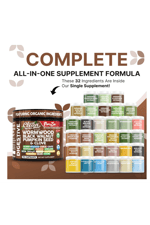 Clean Nutraceuticals  Wormwood Black Walnut Pumpkin Seed 90 Capsul Clove Oil Celery Garlic Grape Papaya Neem Diatomaceous Earth Womens Probiotic Gut Health Cleanse Detox Oregano Olive Turmeric.