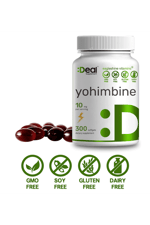 Deal Sup Yohimbine HCL 10mg 300 Softgels Extra Strength.USA Version.3641
