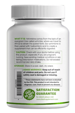 Deal Sup Yohimbine HCL 10mg 300 Softgels Extra Strength.USA Version.3641