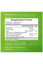 DEAL SUPLAMENT Myo-Inositol  D-Chiro Inositol  (40:1)  2,050mg  240 Veggie Capsules  with Folate, Vitamin D3  Vitex  Hormonal Balance.Abd Menşei.51.