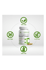 DEAL SUPPLEMENT Beef Liver Supplement with Ox Bile 4,500mg Per Serving, 300 Capsules.Made ın Usa.3932