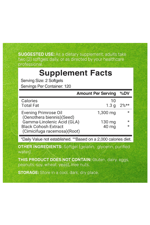 DEAL SUPPLEMENT Evening Primrose Oil 1300mg  240 Mini Softgels, Usa Menşei. 4043