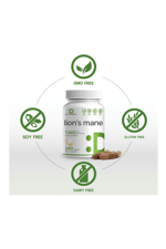 DEAL SUPPLEMENT Lions Mane Mushroom  7500mg   240 Capsules – Active Fruiting Body  Mycelium 10:1 Extract – Natural Brain Nootropic  Immune Booster – Non-GMO.47.