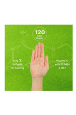 DEAL SUPPLEMENT Premium K Complete - Vitamin K1, K2 MK-7 & MK-4 Complex, 240 Coconut Oil Infused Softgels - Full Spectrum Triple Vitamin K.45.