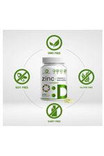 DEAL SUPPLEMENT Zinc + Quercetin 500mg with Vitamin C, 240 Capsules, 4-1 Zinc 50mg Complex with 95% Quercetin.Usa Menşei. 3947