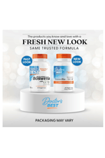 Doctors Best BioAvailable Boswellia + UC-II, Undenatured Type II Collagen Supports Joint Health,Gluten Free, 60 Veggie Caps.
