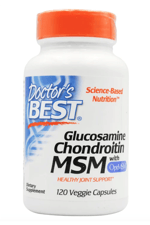 Doctor's Best Glucosamine Chondroitin Msm with OptiMSM 120 Veg Capsul..44.