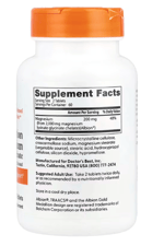 Doctor's Best, High Absorption Magnesium, 200 mg, 120 Tablets.40.
