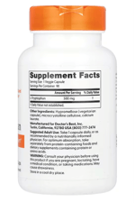 Doctor's Best  L-Tryptophan  500mg  90 Veg Capsul.Özel Sporcu Gıdaların'dan Usa Version.44.
