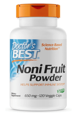 Doctor's Best, Noni Fruit  650 mg, 120 Veggie Capsul.Usa Menşei.