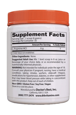 Doctor's Best, Pure L-Arginine Powder, Per Serving 6gr (300 g) 50 Servis. USA Menşei.46.