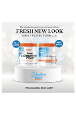 Doctors Best Pure L-Glutamine Powder Supports Muscle Mass Strength,Non-GMO, Gluten Free, Soy Free,Vegan (300 Grams).