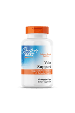 Doctor's Best Vein Support with Diosvein & Menaq7, Vitamin K2, Diosmin ve Hesperidin 60 Veg Capsul.Made ın Usa.45.