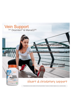 Doctor's Best Vein Support with Diosvein & Menaq7, Vitamin K2, Diosmin ve Hesperidin 60 Veg Capsul.Made ın Usa.45.