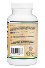 Double Wood   Alpha-Ketoglutaric Acid (AKG) 1000mg 180 Capsul.Abd Menşei.41.