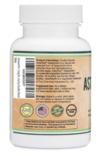 Double Wood  Astaxanthin 12mg Max Strength (Only Patented Astaxanthin (Astrareal) with  60 Softgel.