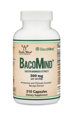 Double Wood  Bacomind Bacopa Extract 300mg 210 Capsul.42.