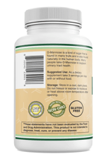 Double Wood D Mannose 500mg 90 Capsules (D-Mannose for Urinary Tract Health and Bladder Lining 35.