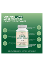 Double Wood Essential Digestive Enzymes  800mg 180 Capsul.39.
