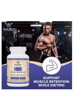 Double Wood HMB Supplement, Third Party Tested, Made in USA, 120 Capsules, 1000mg.39.