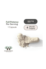 Double Wood Kanna Extract  (Sceletium Tortuosum) - 50mg Per Capsules, 120 Capsul.40.