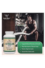 Double Wood  L-Citrulline 1200mg Per Serving, 210 Capsul.40.