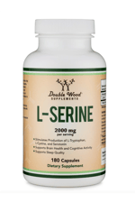Double Wood L-Serine 2000mg  180 Capsul.40.