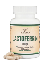 Double Wood Lactoferrin 250mg per Serving (60 Capsules).Abd Menşei