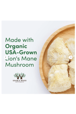 Double Wood  Lion's Mane Mushroom 500mg 120 Capsul.Abd Menşei 38.
