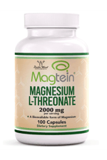 Double Wood  Magnesium L-Threonate (Magtein) 2000mg 100 Kapsul. ABD MENŞEİ.42.